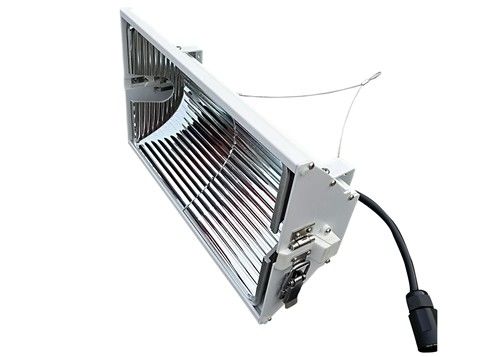 capot en aluminium HPS CDM 630W 268g de réflecteur fini par double de 1000W MH