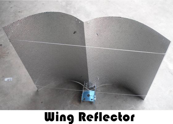 Taille facultative de couverture large élever les réflecteurs légers Wing Plant Lighting réglable