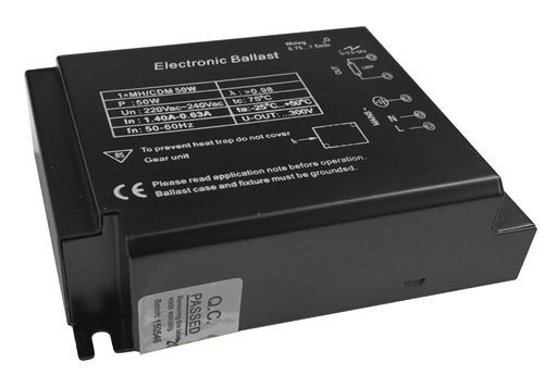 ballast haloïde CACHÉ par 45W en métal de Digital, ballast à haute pression du sodium 50W