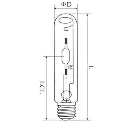 35w 3400LM CMH élèvent l'ampoule 50w 70w 100w 150w hydroponique