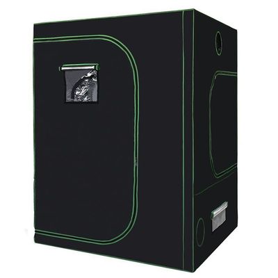 200cm que la taille Zippered d'intérieur hydroponique élèvent la tente, 5X5 » portatif élèvent le tissu de la tente 600D