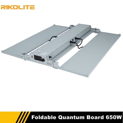 RikoLite 650W Dimmable pliable LED élèvent des lumières que le conseil de Quantum a mené des lumières d'usine