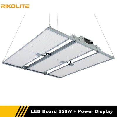 L'horticulture LED de Rikolite élèvent des panneaux des lumières 650w Quantum avec la fonction d'affichage de puissance