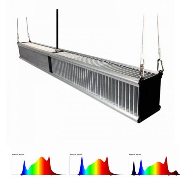 l'usine de serre chaude de 800w 2.7μMol/J élèvent des lumières que l'hybride d'horticulture a mené la barre 1000w mince