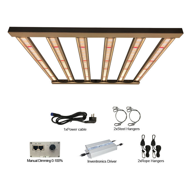 L'horticulture de 240VAC 2.7μmol/J menée élèvent spectre de pilier des lumières 320W 6 le plein